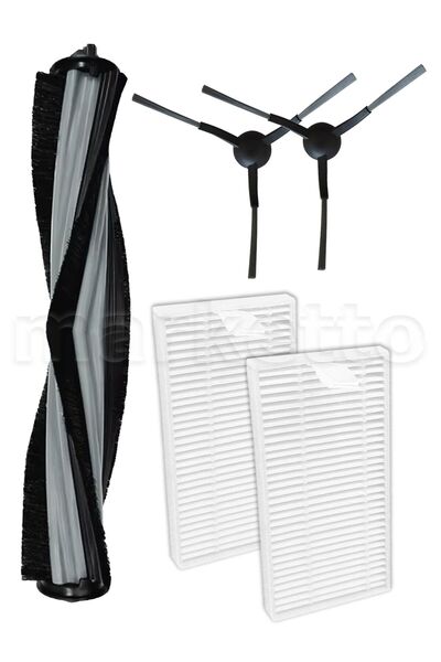 Marketto مجموعة من 5 فرشاة جانبية متوافقة مع Viomi Alpha 2 Pro / V5 / V5 Pro ...