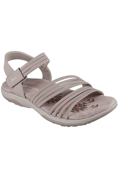 SKECHERS Sandály Skechers Reggae Slim - Kávová, Béžová, Dámské