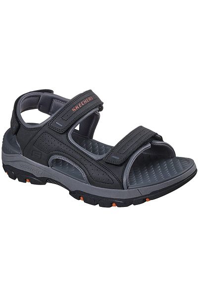 SKECHERS Σανδάλια Skechers Tresmen - Garo, Μαύρο, Ανδρικά