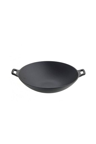 MPLCO Vietnamská wok panvica, čistá liatina, 30 cm