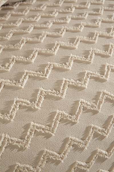 Çeyiz Diyarı Beige Single Pique Set 2 Pieces