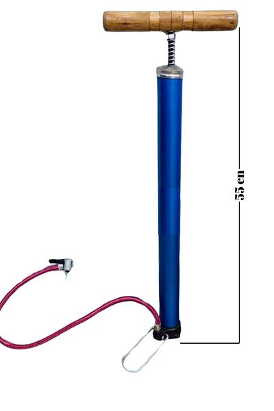 hırdawhat Bicycle Pump Ball Inflator Car Hand Pump with Needle Gift