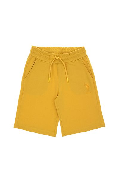 U.S. Polo Assn. Boy's Yellow Knitted Shorts 50306515-Vr094