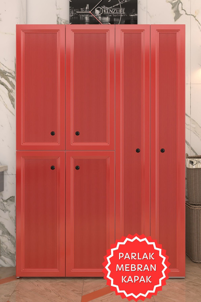 Kenzlife Membran Çamaşır Kurutma Makinesi Dolabı Yaromira Krmbyz Tiril 180*120*64 Mebran Kapak Suntalam Gövde