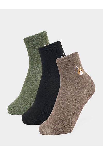 Styli Pack of 3 - Bunny Print Socks