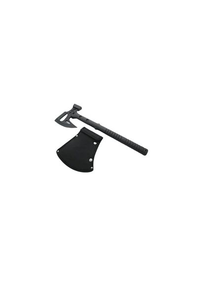 Foxter Multifunctional tool, axe and hammer, 42 cm, stainless steel and ABS, black