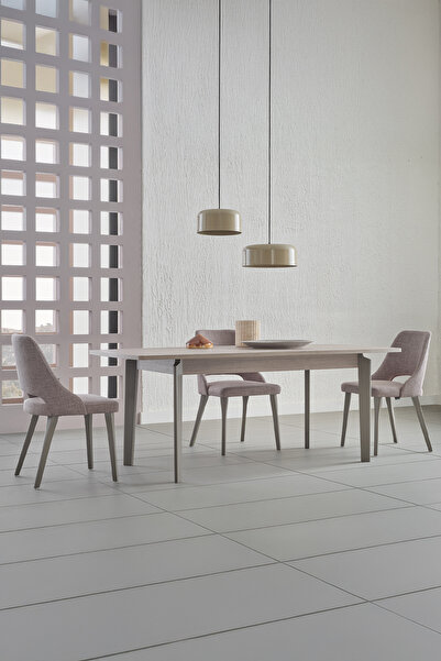 Enza Home Varena Açılır Yemek Masası - Vizon