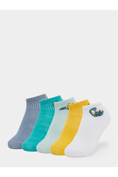 Styli Set of 5 - Graphic Print Ankle Socks