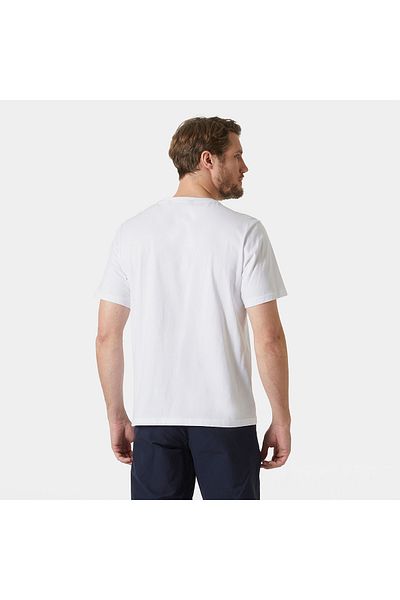 Helly Hansen Hh Logo 3.0 Men's White Round Neck T-Shirt