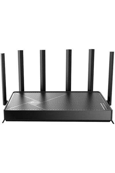 TP-LINK Archer BE400 BE6500 Dual-Band Wi-Fi 7 Router, Black