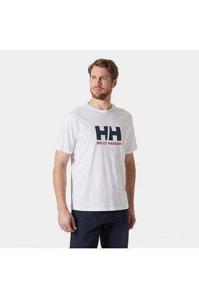 Helly Hansen Hh Logo 3.0 Men's White Round Neck T-Shirt