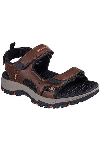 SKECHERS Σανδάλια Skechers Prewitt - Rigdon, Καφέ, Ανδρικά