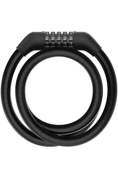 Xiaomi Xiaomi bicycle anti-theft cable with code Black