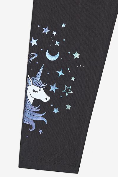 Penti Colanți unici cu unicorn negru cald pentru fete