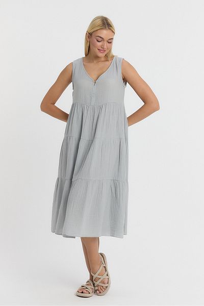 Heaven Ephesus Φόρεμα Muslin Avlonya - Μίντι φόρεμα με λουράκι - 3010