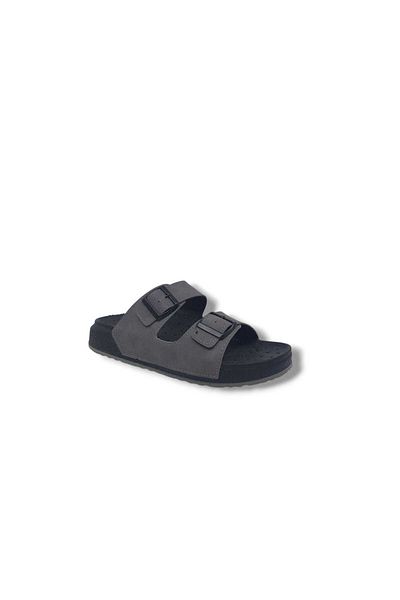 Zerhan Alc 511102 Men's Smoked Buckle Foam Sole Slippers