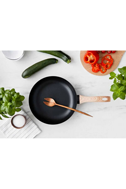 ALTOM DESIGN Τηγάνι Natura Light, αλουμίνιο, μαύρο, αντικολλητικό, 24 cm