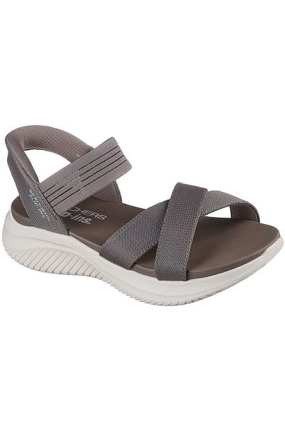 SKECHERS Sandály Skechers Ultra Flex 3.0 - Nev, Šedé, Dámské
