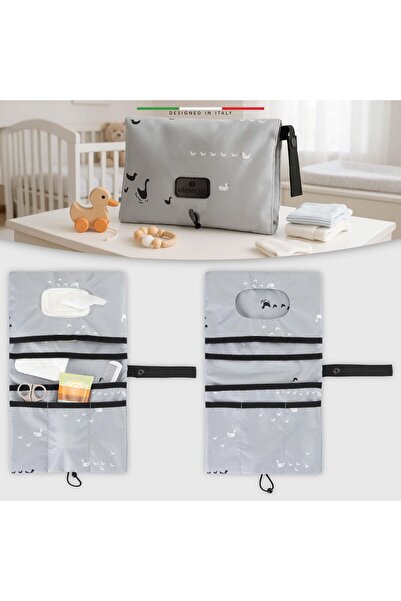 Elele Elelelife Baby Care Organizer Bag Cigno Gray