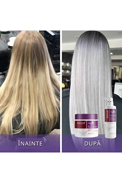 Karseell Karseell Professional Set: Purple Treatment Mask & Shampoo – Neutralizes Yellow Tones and