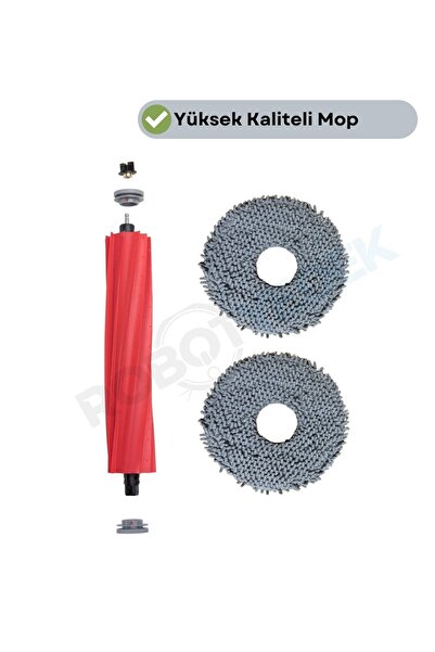 robotyedek Perie principală compatibilă Roborock QRevo L și mop-3 bucăți