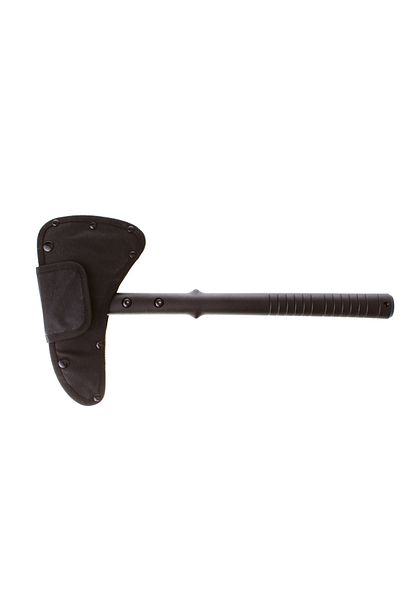 Foxter Tactical Tomahawk axe, steel, 38 cm, sheath, non-slip handle, black