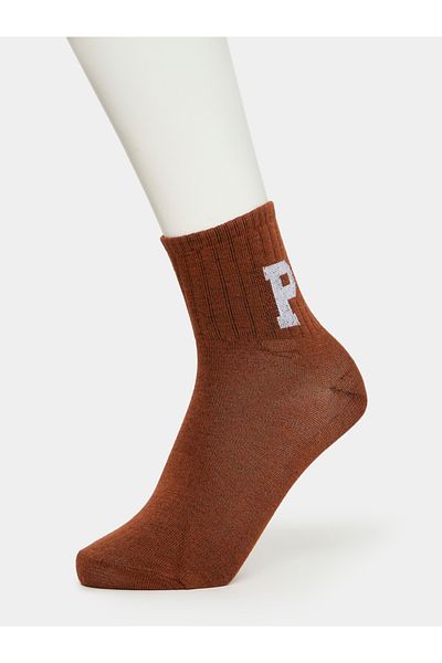 Styli Pack of 5 - Embroidered Detail Crew Socks