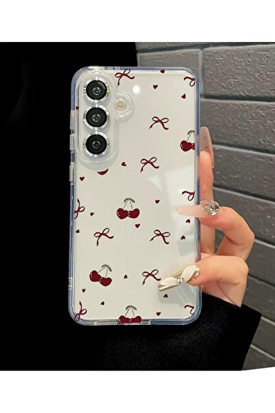 enfein Balporsuku Galaxy 21 İle Uyumlu Desenli Şeffaf Kılıfı ŞDSNN Tatlı Görü...