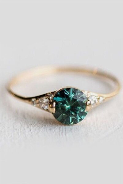 Cem Aykan Kuyumculuk YEŞİM TAŞLI YÜZÜK - AK176