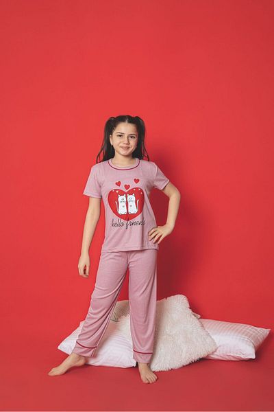 ZambakModa Children's Nightwear Pajama Set