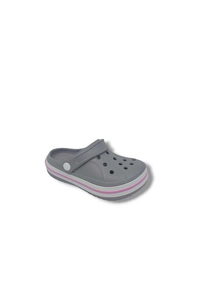Zerhan Cflex 22233 Women's Gray White Pink Sabo Slippers Sandals