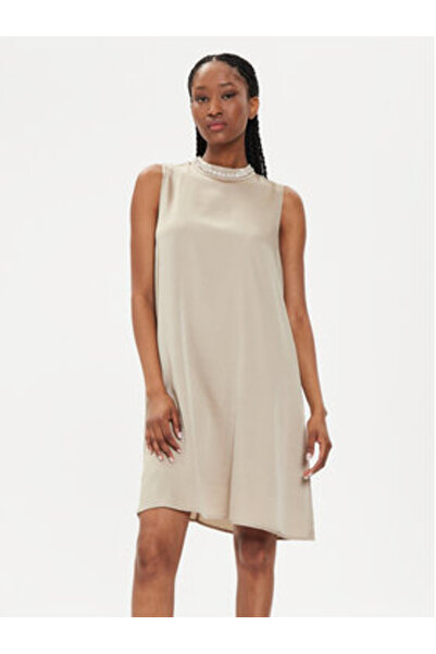 Bruuns Bazaar Rochie de cocktail dama bej BRUUNS BAZAAR-BBW3911 PLAZA TAUPE