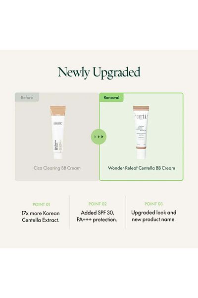 Purito Wonder Releaf Centella BB Cream #13 Neutral Ivory [30ml]