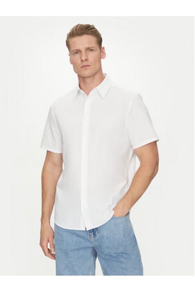 Calvin Klein Mens Shirt LV04LB125G White