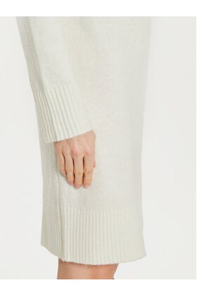 Brave Soul Rochie tricotată pentru femei LKD-230MINGLYB Ecru