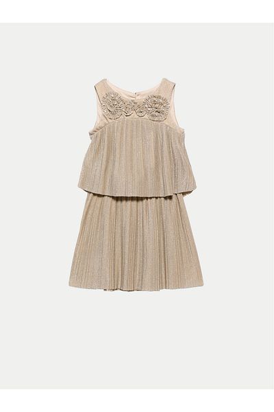 Abel & Lula abel lula Girl Set top and skirt 5071 Beige