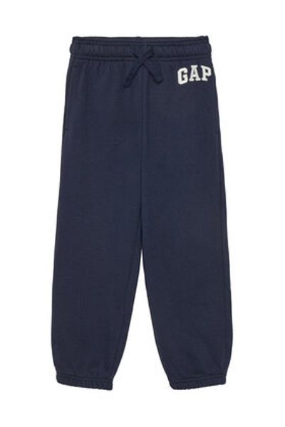 GAP Pantaloni de trening pentru băiat Relaxed Gap Logo |   Nuanță bleumarin