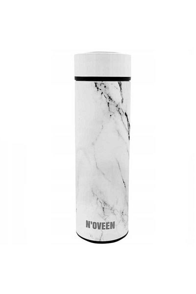 Noveen Thermos Noveen TB2319 Marble with LED touch display 450ml White