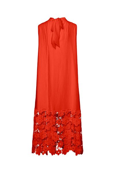 YAS Women Summer Dress 26037703 Red