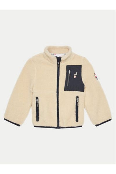Aulp Girl's Fleece TIGER K Beige
