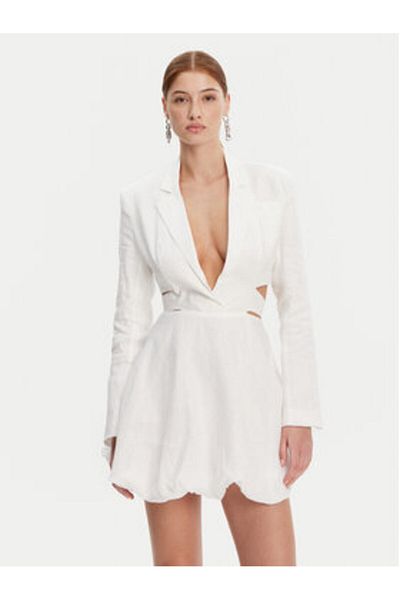 Bardot Rochie de vară pentru femei 59860DB Alb