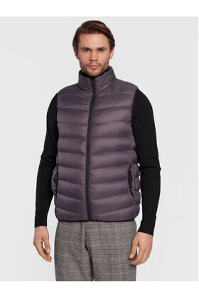 Brave Soul Men's Vest MJK-CHADDERTONGR Gray