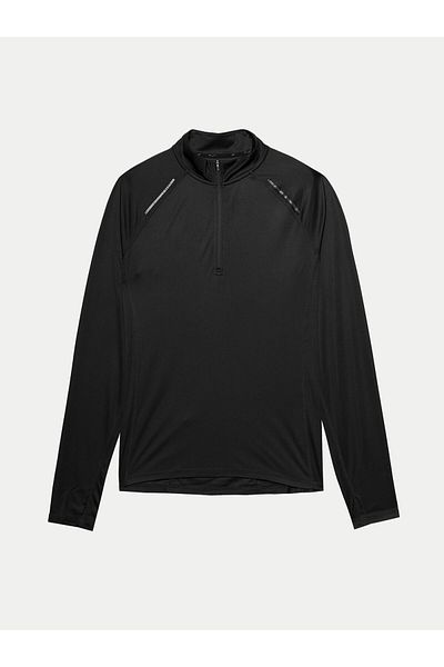 4F Tricou tehnic pentru bărbați 4FWSS24TFLOM240 Negru