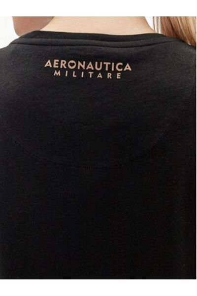 Aeronautica Militare Tricou damă 241TS2233DJ510 Negru