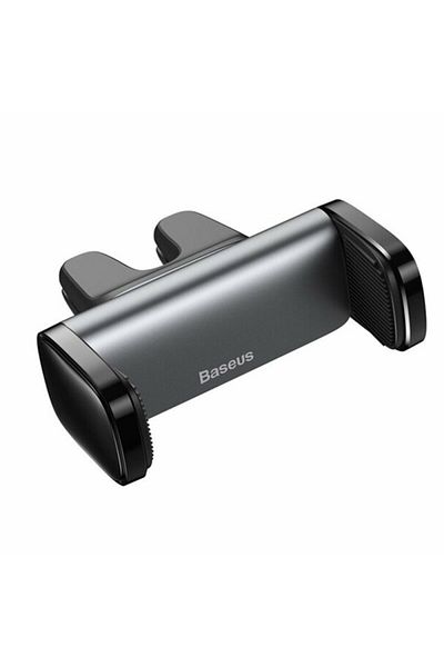 Baseus Suport auto Baseus Steel Cannon pentru telefon grila ventilatie Black