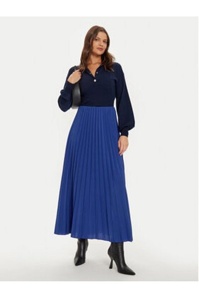 Vero Moda Fustă plisată pentru femei 10316237 albastră