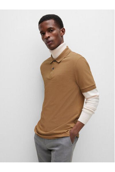 BOSS Tricou polo pentru bărbați boss 50468301 bej