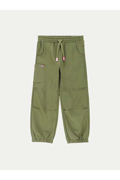 Coccodrillo Pantaloni de trening pentru fete ZC4120201MGK verzi