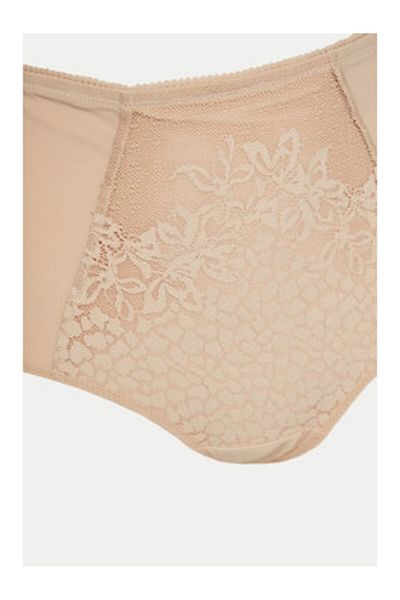 Chantelle Chiloți clasici cu talie înaltă pentru femei, bej, CHANTELLE-C16IC5 01N MARIS-GOLDEN BEIGE