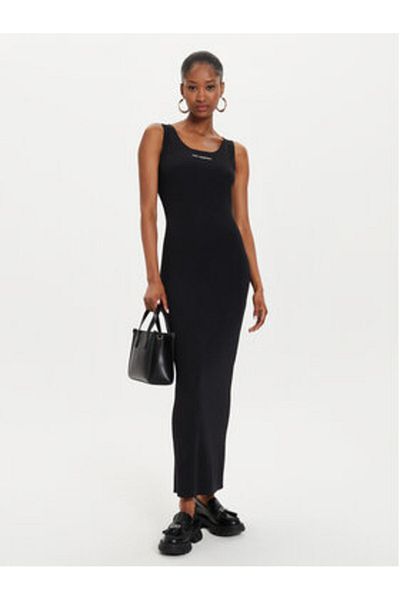 Karl Lagerfeld Women's Summer Dress 245W1332 Black